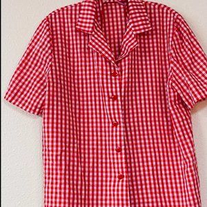 Plaid Women’s Short Sleeve